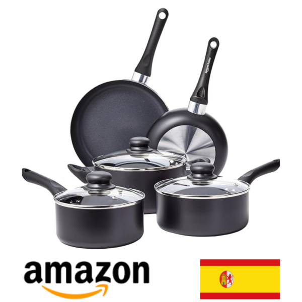 AMAZON ESPAÑA – Juego de utensilios de cocina antiadherentes