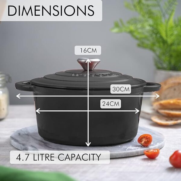 AMAZON UK - Cast Iron Pot with Lid - Image 5