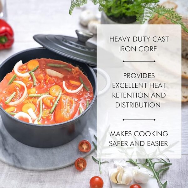 AMAZON UK - Cast Iron Pot with Lid - Image 3