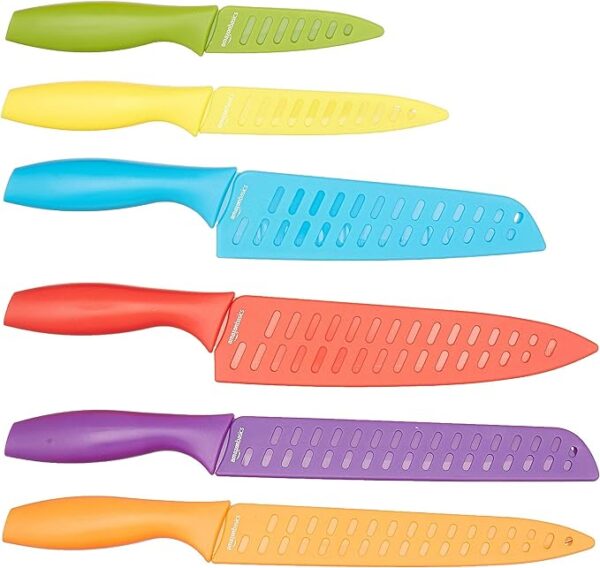 AMAZON UK - 12-Piece Knife Set, Multicolor - Image 5