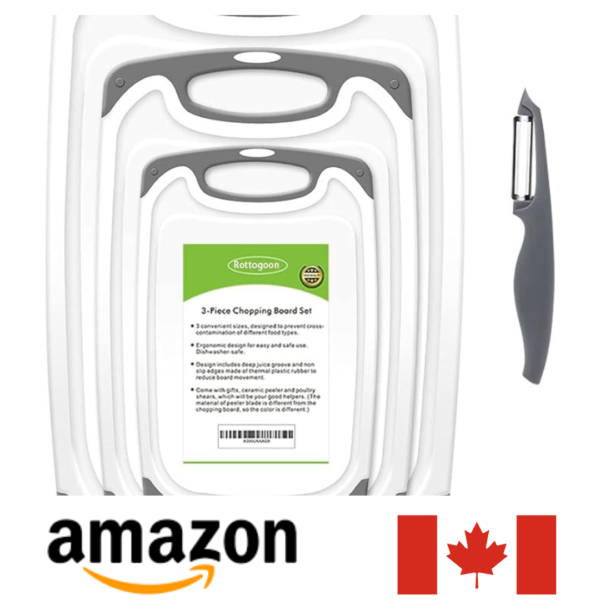 AMAZON CANADA - Chopping Board Set of 4