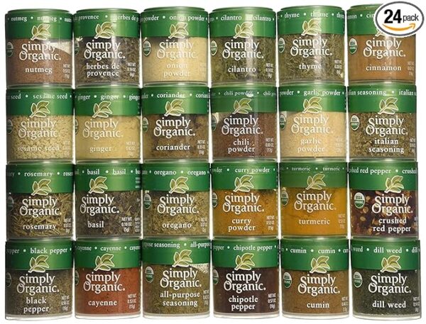 AMAZON USA - Organic Starter Spice Gift Set of 24 - Image 7