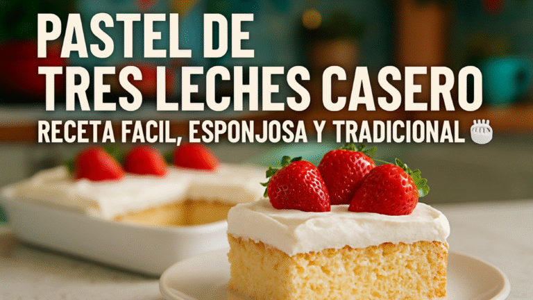 Pastel de Tres Leches casero: historia, receta y tips
