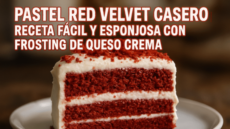 Red Velvet Cake casero: receta elegante y aterciopelada