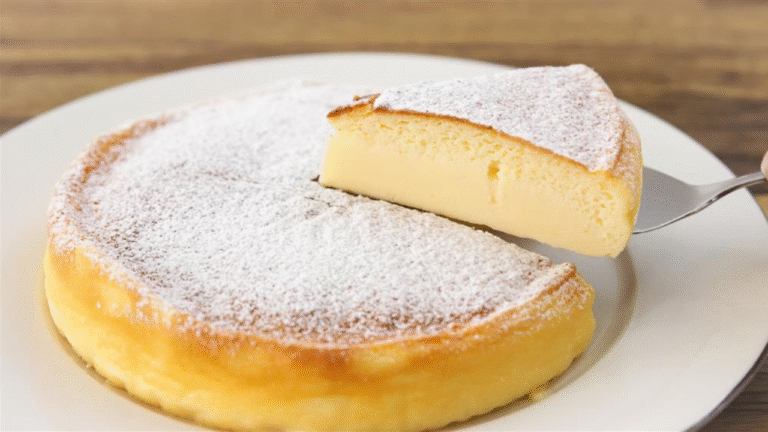 Tarta de Queso Japonesa | Receta Fácil de Japanese Cheesecake