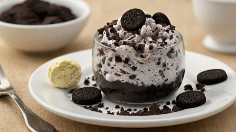 Helado de Oreo Casero | Receta Fácil y Cremosa