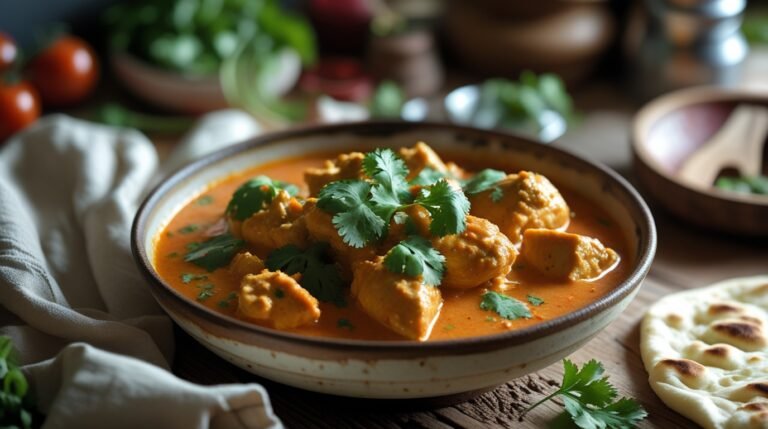 Pollo a la Mantequilla (Butter Chicken) | Receta India Deliciosa