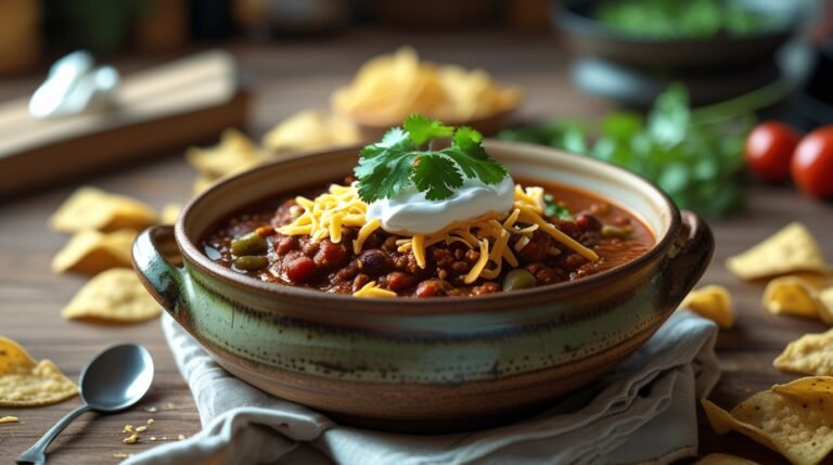 Chili Casero Tradicional | Receta Fácil, Picante y Deliciosa