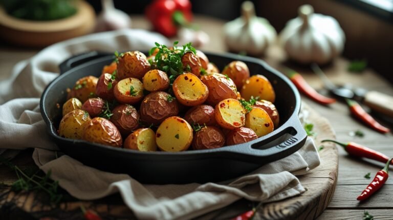 Papas Picantes al Horno | Chilli Roast Potatoes